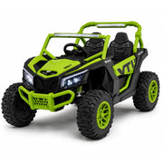 2026 XXL Premium MegaTrek 24V 2-Seater 24V 4X4/AWD Kids Ride on UTV Buggy Upgraded Silent Motors W/ EVA Rubber Foam Tires, RC
