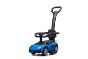 2024 Licensed Lamborghini 3 in 1 Kids Push Ride On Toy Car KINGTOYS.ca