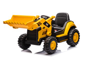 Licensed 12V CAT Loader Kids Ride on Construction Truck With Remote Control KingToys KINGTOYS.ca