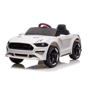 Mustang Style Ride On 12V Battery & Hydraulics | Leather Seat & Rubber Tires Remote Control
