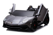 2026 XXL 24V Lamborghini Aventador 200 Watts Brushless Motor electric 2 Seater Kids Ride On Cars Leather Seat Tubeless Air Tires