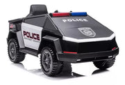 2024 12V Future Police Truck Kids Ride On 1 Seater SUV Cars RC