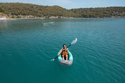 Aqua Marina Laxo-285 Recreational Kayak 1 Person. Inflatable Deck. Kayak Paddle Included