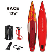 Aqua Marina Race iSUP - 14'0" 4.27m/15cm with coil leash