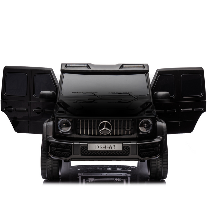 Unleash Adventure with the 24V/4WD Platinum Edition XXL Mercedes G63 Kids Ride-On Truck - Matte Black