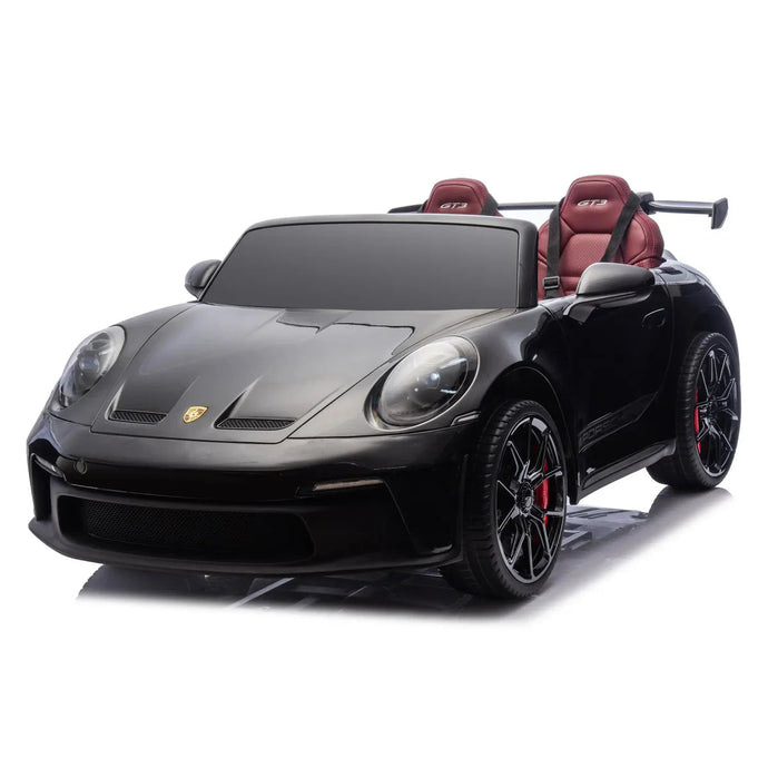 2026 Licensed 24V Porsche 911 GT3 Kids Ride-On Car – Luxury 2-Seater with Upgraded Silent Motors & RC