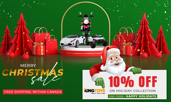 Ne manquez pas la vente chaude de Noël de King Toys sur tous les produits!