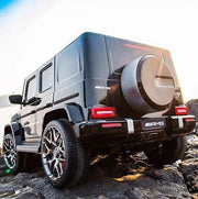2027 24V Mercedes Benz AMG G63 G Wagon 2 Seater Kids Ride On Car With Remote Control