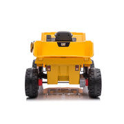 2025 Licensed 12V CAT Electric Dump Truck Kids Ride On