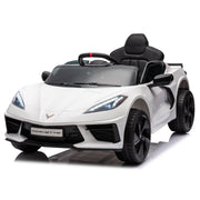 12V Chevrolet Corvette C8  Kids Ride On One Seater Electric Car with RC
