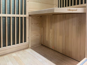 Blisspod, Vienna, Far Infrared Sauna Canadian Hemlock Very Low EMF Sauna, 3 Heaters – 1 Person