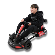 Précommande 28 août 36v Go Kart! Le siège réglable va à 22 km / h! Rouge