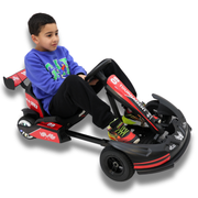 Précommande 28 août 36v Go Kart! Le siège réglable va à 22 km / h! Rouge