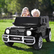 2027 24V Mercedes Benz AMG G63 G Wagon 2 Seater Kids Ride On Car With Remote Control