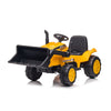 KINGTOYS.ca 2026 12V Excavator Tractor Trailer Kids Ride On One Seater Electric Truck with RC and Wagon