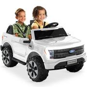 Licensed 24V Ford F150 Lighting Edition Kids Ride on 2 Seater Truck, Rubber Tires with Remote Control