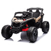 KINGTOYS.ca Licensed 24V Can Am Maverick Kids Ride On One Seater UTV, Rubber Tires, Leather Seat with RC