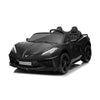 Licensed 24V Chevrolet Corvette C8 Kids Ride On Cars, Leather Seat, Rubber Tires With RC
