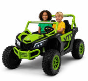 2026 XXL Premium MegaTrek 24V 2-Seater 24V 4X4/AWD Kids Ride on UTV Buggy Upgraded Silent Motors W/ EVA Rubber Foam Tires, RC