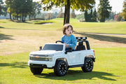 2026 Licensed 24V Chevrolet Silverado 4x4 2 Seater Kids Ride On Car with RC