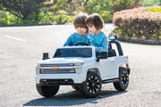 2026 Licensed 24V Chevrolet Silverado 4x4 2 Seater Kids Ride On Car with RC