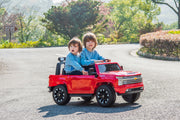 2026 Licensed 24V Chevrolet Silverado 4x4 2 Seater Kids Ride On Car with RC