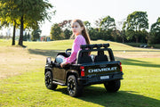 2026 Licensed 24V Chevrolet Silverado 4x4 2 Seater Kids Ride On Car with RC