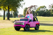 2026 Licensed 24V Chevrolet Silverado 4x4 2 Seater Kids Ride On Car with RC