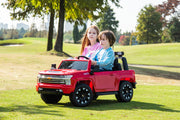 2026 Licensed 24V Chevrolet Silverado 4x4 2 Seater Kids Ride On Car with RC