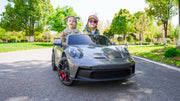 2026 Licensed 24V Porsche 911 GT3 Kids Ride On Car 2 Seater Upgraded Silent Motors With RC