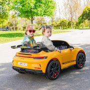 2026 Licensed 24V Porsche 911 GT3 Kids Ride On Car 2 Seater Upgraded Silent Motors With RC