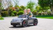 2026 Licensed 24V Porsche 911 GT3 Kids Ride On Car 2 Seater Upgraded Silent Motors With RC