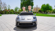 2026 Licensed 24V Porsche 911 GT3 Kids Ride On Car 2 Seater Upgraded Silent Motors With RC
