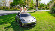 2026 Licensed 24V Porsche 911 GT3 Kids Ride On Car 2 Seater Upgraded Silent Motors With RC