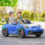 2026 Licensed 24V Porsche 911 GT3 Kids Ride On Car 2 Seater Upgraded Silent Motors With RC
