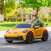 2026 Licensed 24V Porsche 911 GT3 Kids Ride On Car 2 Seater Upgraded Silent Motors With RC