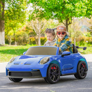 2026 Licensed 24V Porsche 911 GT3 Kids Ride On Car 2 Seater Upgraded Silent Motors With RC