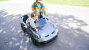2026 Licensed 24V Porsche 911 GT3 Kids Ride On Car 2 Seater Upgraded Silent Motors With RC