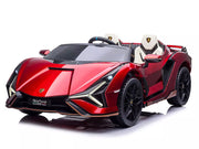2026 Licensed 24V Luxurious Lamborghini Sian Kids Ride On Sport Car, Rubber Tires, Leather Seat, with Remote Control
