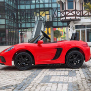 24v Porsche Panamera Style XXL Ride sur la voiture pour les enfants et les adultes blancs