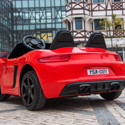 24v Porsche Panamera Style XXL Ride sur la voiture pour les enfants et les adultes blancs