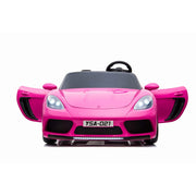 24v Porsche Panamera Style XXL Ride sur la voiture pour les enfants et les adultes blancs