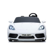 24v Porsche Panamera Style XXL Ride sur la voiture pour les enfants et les adultes blancs