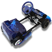 2026 The Night Blue Go Kart 36V With Adjustable Seat Goes Up To 22KM/H
