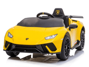 Lamborghini Aventador Svj 12v Kids Ride sur la voiture avec télécommande rouge