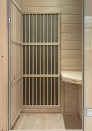 Blisspod, Vienna, Far Infrared Sauna Canadian Hemlock Very Low EMF Sauna, 3 Heaters – 1 Person