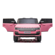 Ranget Range Rover HSE HSE 2 places 12v Kids Ride sur la voiture avec télécommande blanc