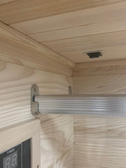 Blisspod, Vienna, Far Infrared Sauna Canadian Hemlock Very Low EMF Sauna, 3 Heaters – 1 Person