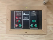 Blisspod, Vienna, Far Infrared Sauna Canadian Hemlock Very Low EMF Sauna, 3 Heaters – 1 Person