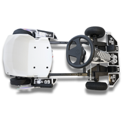 2026 The Speedy 36V Go Kart Adjustable Seat Goes Up To 22KM/h